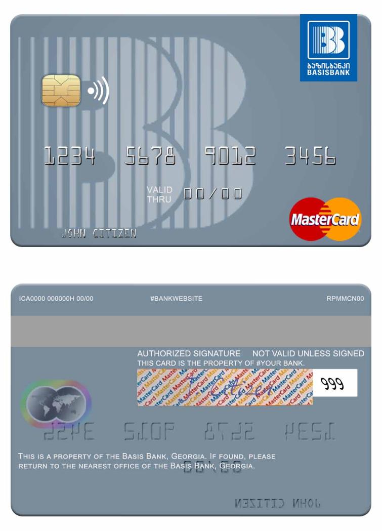 Georgia Basis Bank mastercard